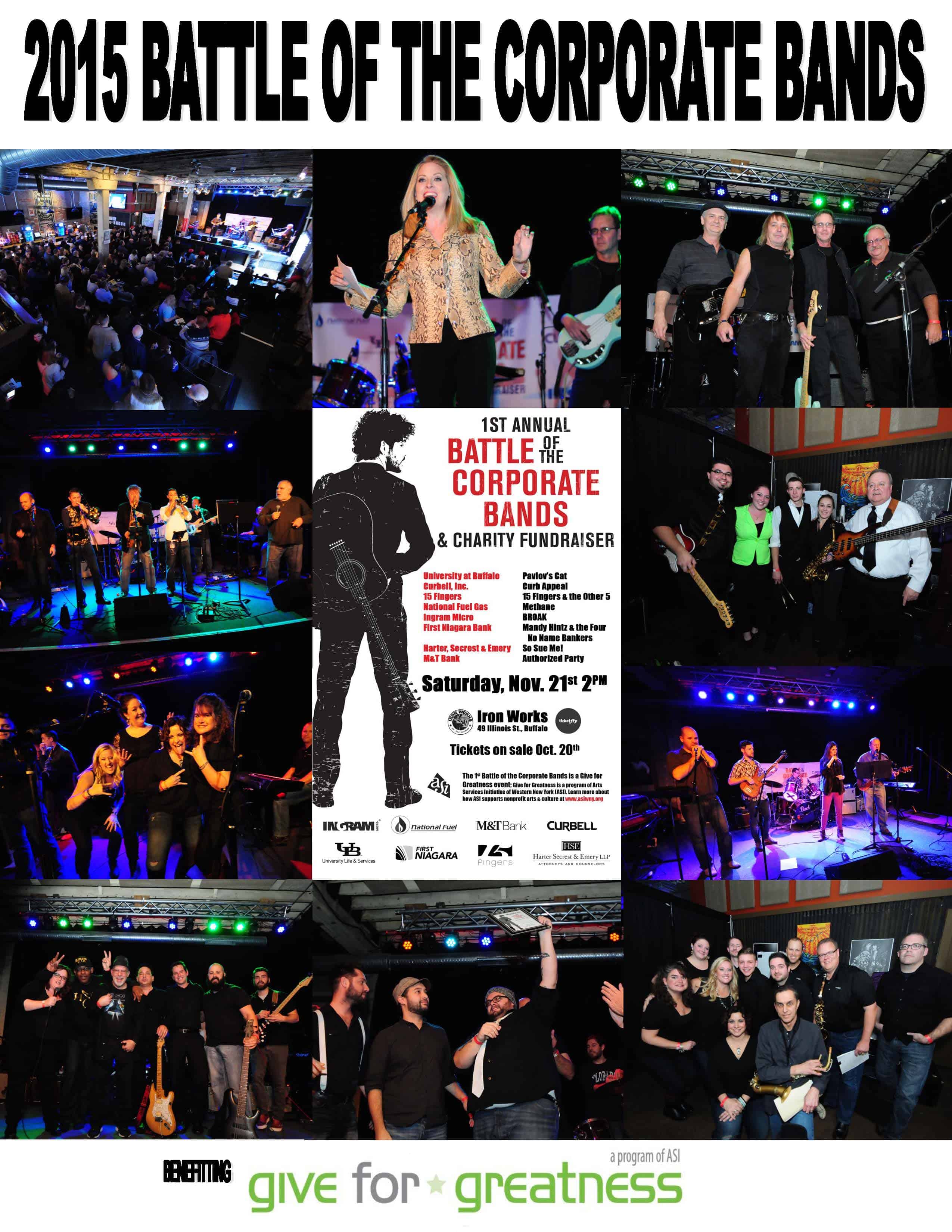 1st Annual Battle of the Corporate Bands Arts Services Inc.
