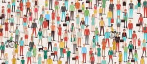 Crowd of Individuals Accessible to the Arts