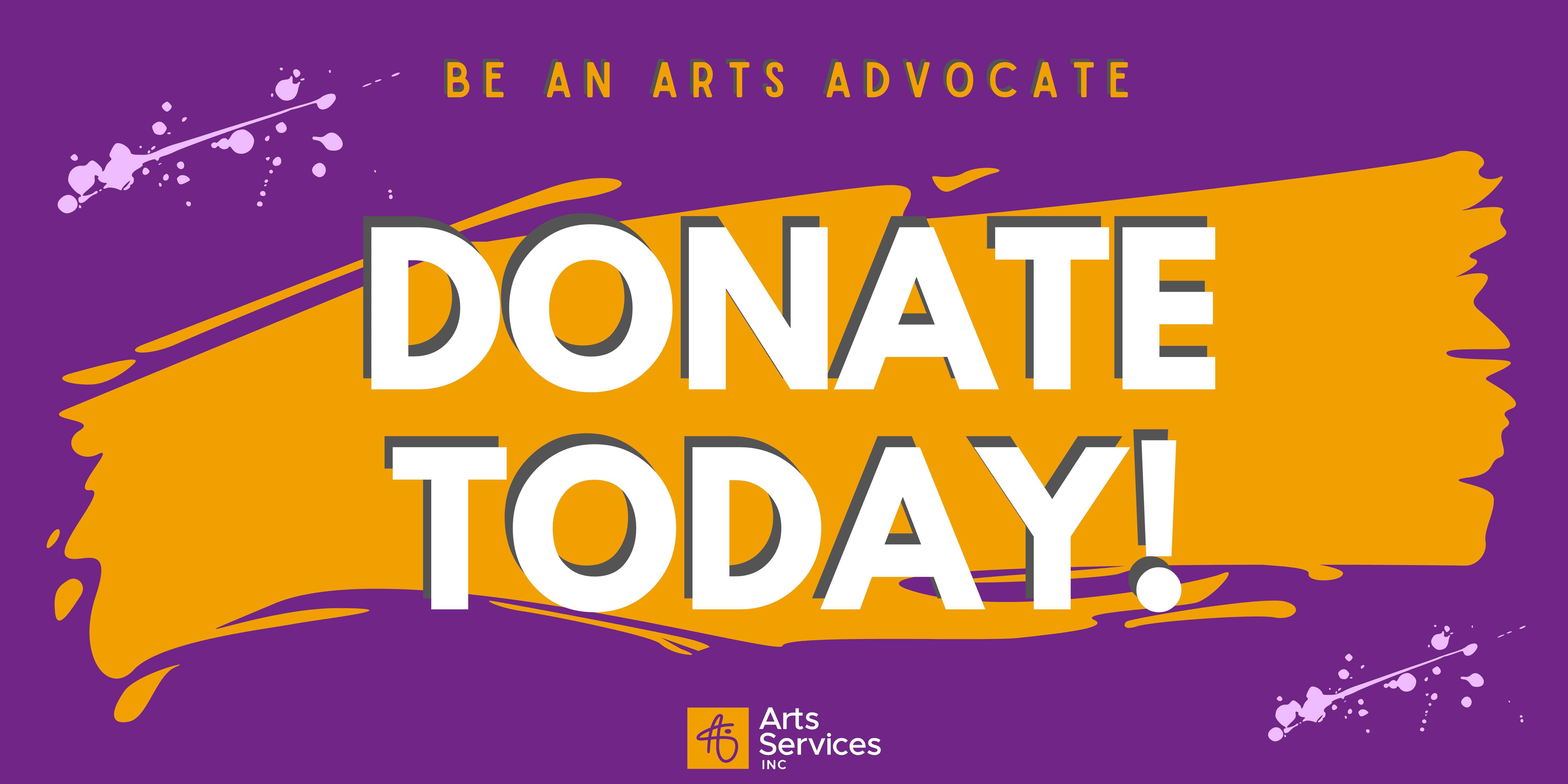 Donate_Today_Banner_to_advocate_for_the_arts