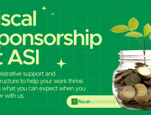 Fiscal Sponsorship with ASI